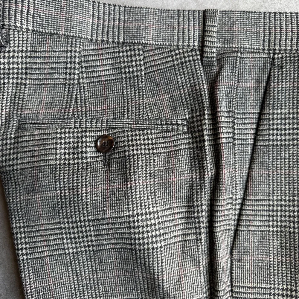J Crew Ludlow Prince of Wales Abraham Moon wool blend, 38R suit + trousers - Picture 16 of 16